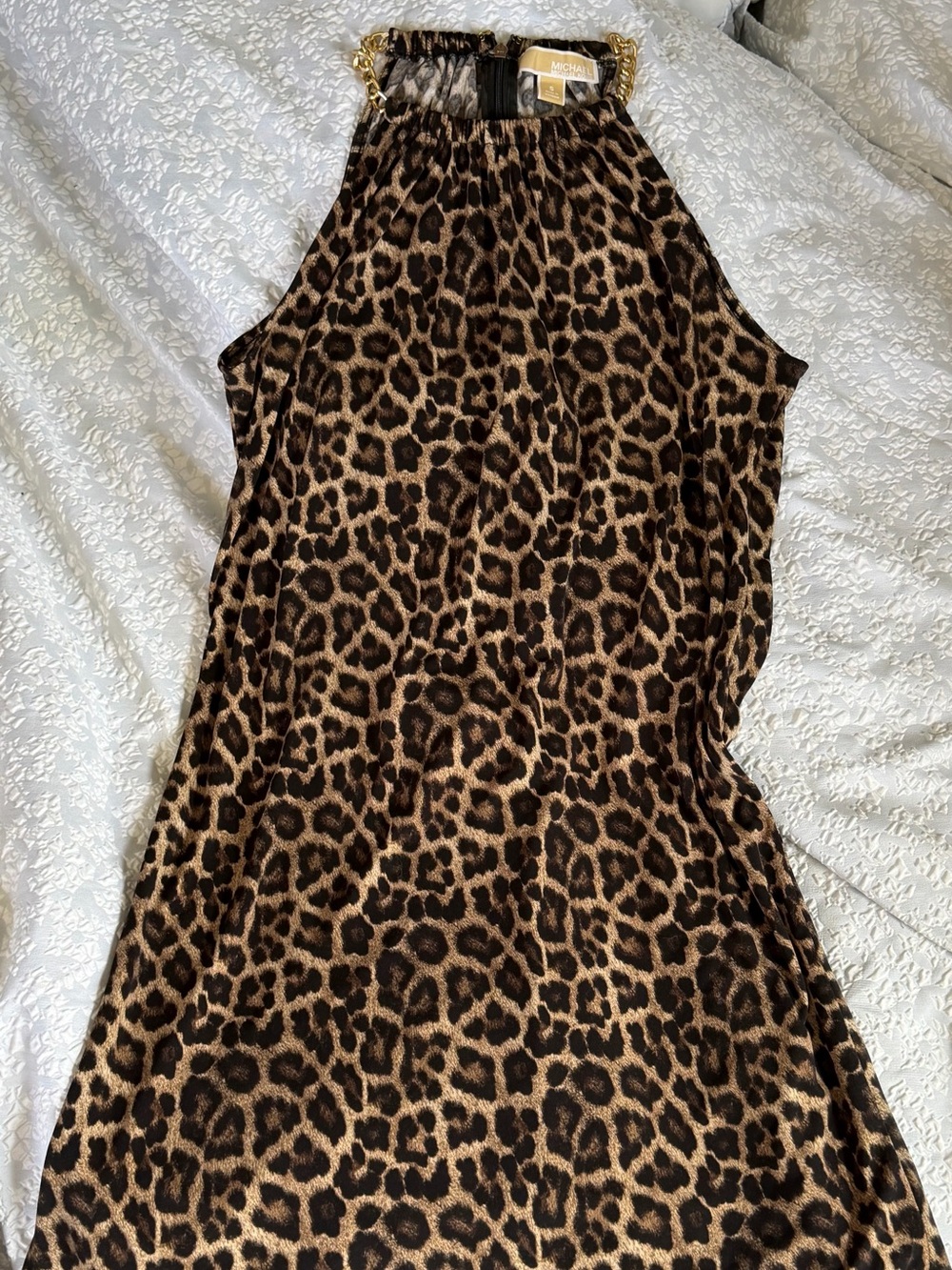 Michael KorsLeopard Print Women's tank Dress